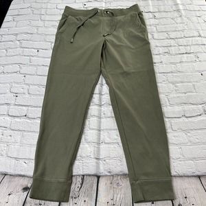 TRUE RELIGION Mens M Green Drawstring Sweat Pants Jogger New With Tags